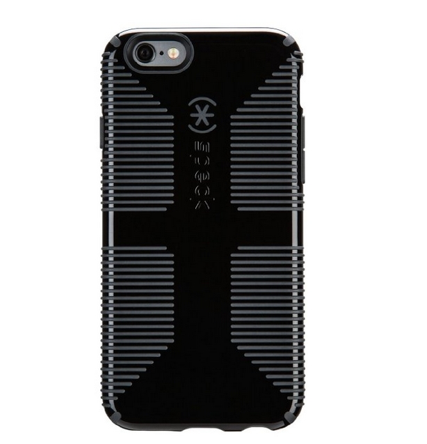 Speck Products CandyShell Grip Case for iPhone 6 6S - Black Slate Grey